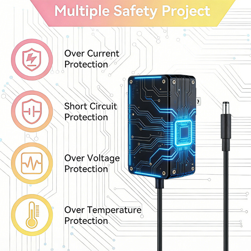 UL Listed 12V AC Charger For KAMRUI AK1 Plus Mini PC Computers