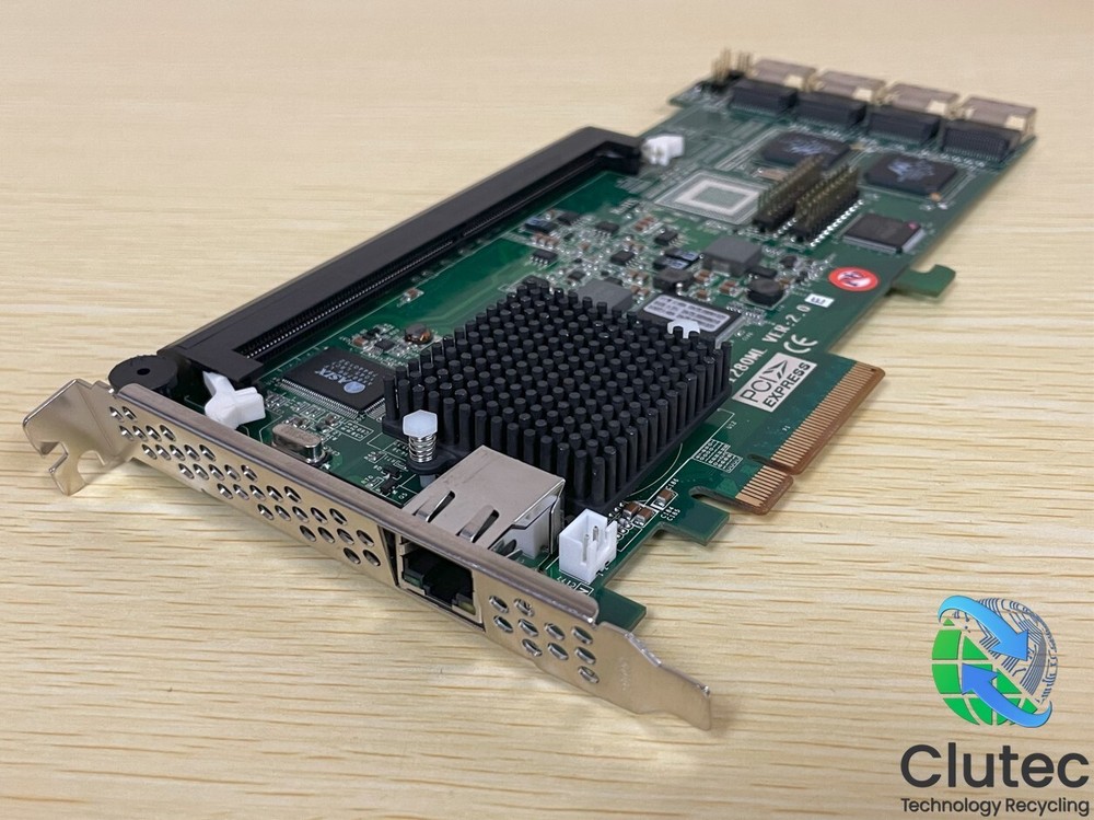 Areca PCI-E Single Ethernet RAID Controller Card ARC1280ML Ver 2.0 No RAM