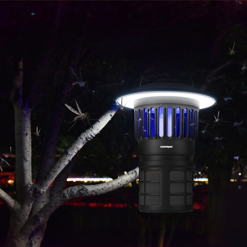 Flowtron Bug Trap Lantern – 3 Modes, UV Light, USB-C, Rechargeable