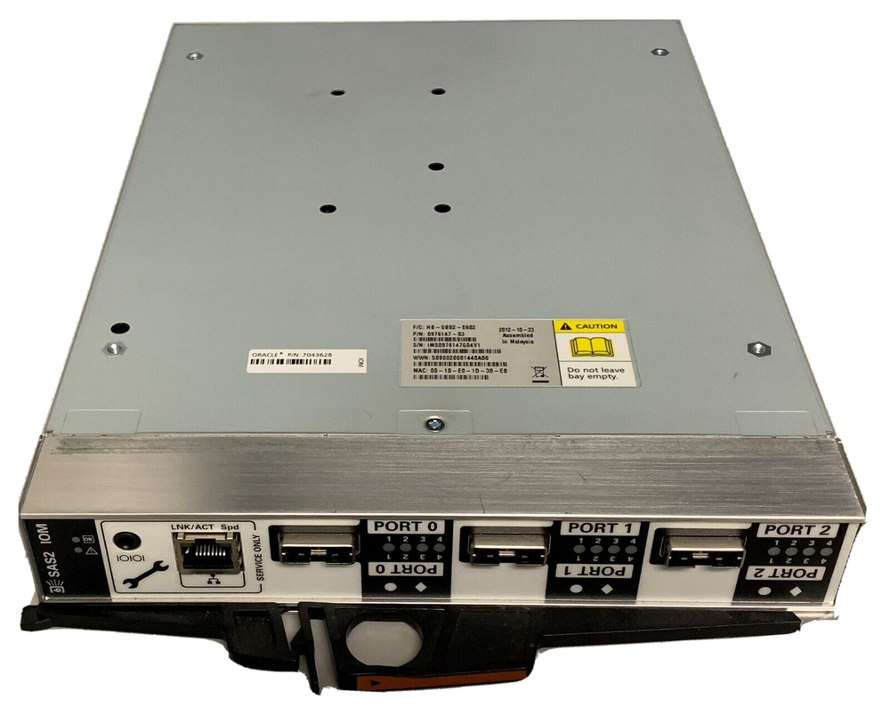 SUN 7043628 6Gbps SAS-2 I/O Controller Module 0976147-03