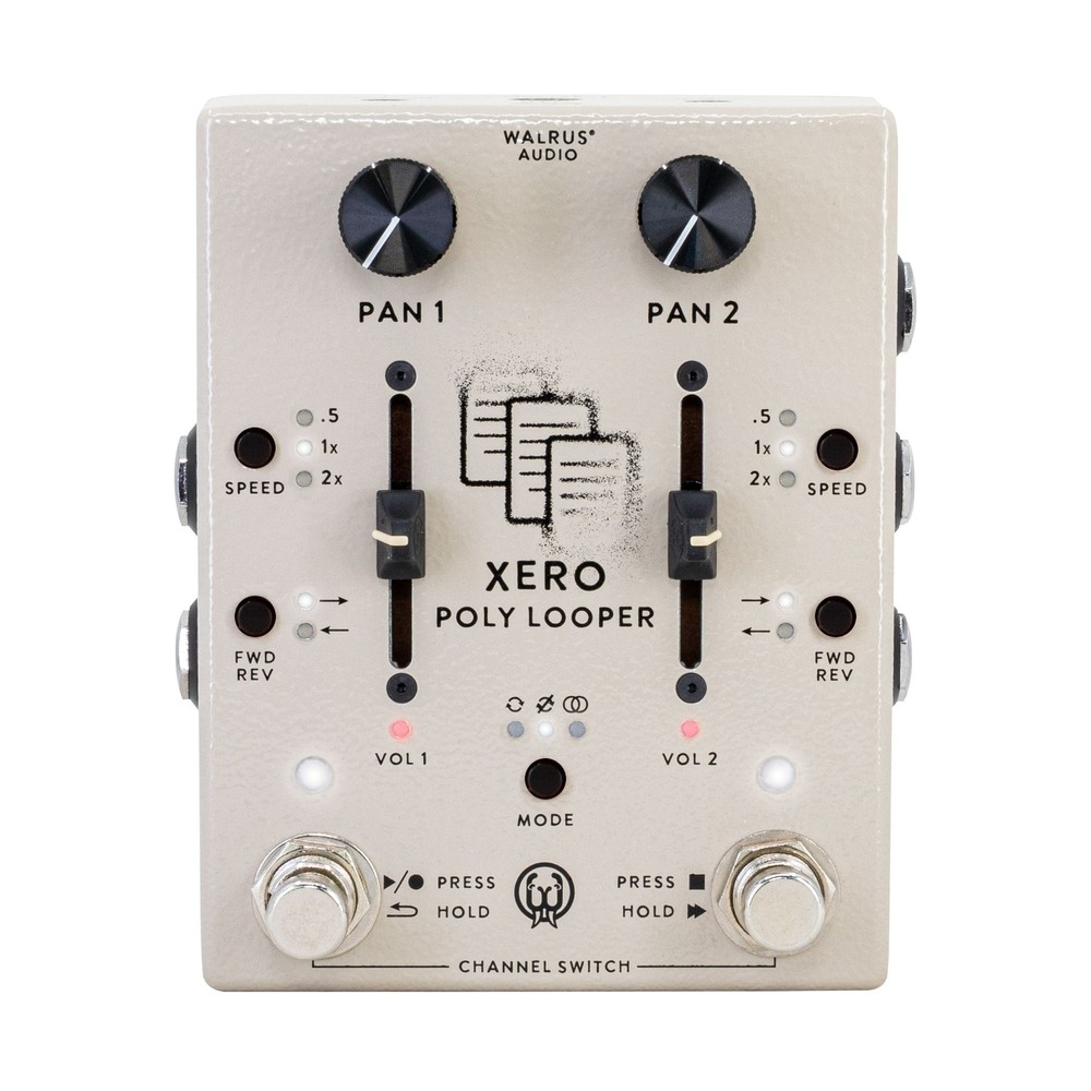 Walrus Xero Polylooper Pedal - Cream