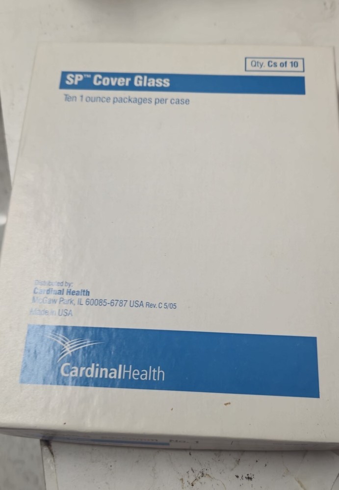 SP Microscope Slide Cover Glass - 1 CASE