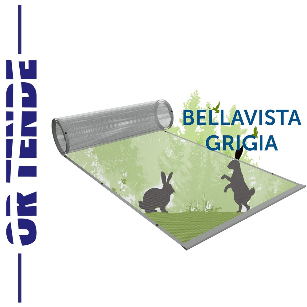 BELLAVISTA GRIGIA Custom Made Replacement Net for Rolling Mosquito Nets