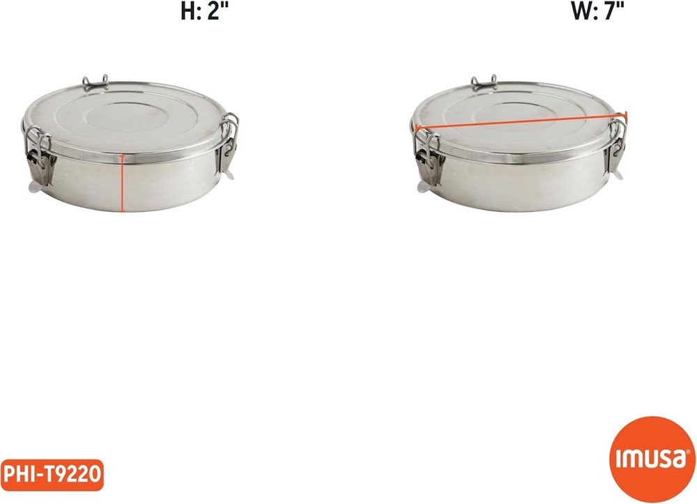 Imusa Flan Mold, 1.5Qt, Silver