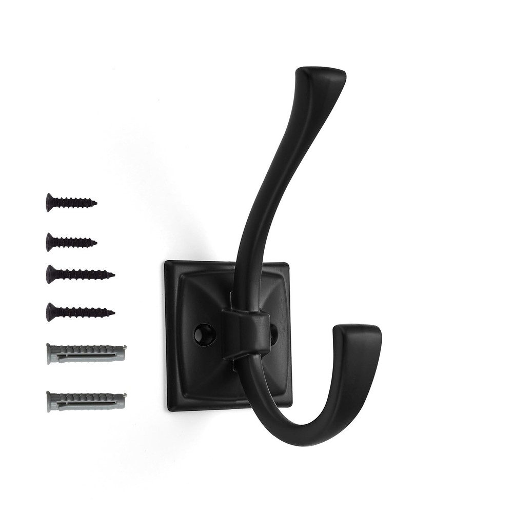 khtumeware Wall Hooks,2 Pack Coat Hooks Hardware Towel Hooks for Hanging Coat...