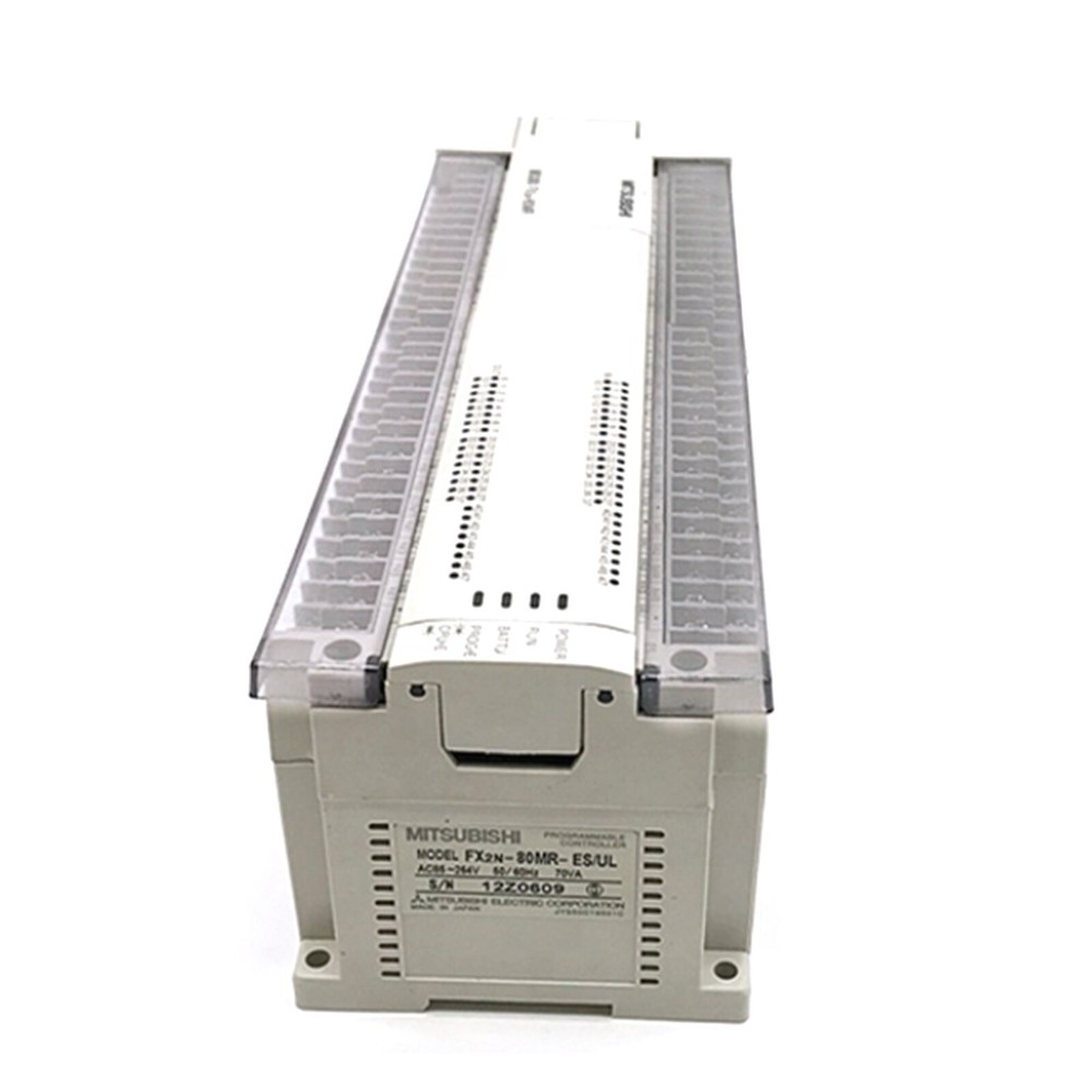 Mitsubishi Melsec FX2N-80MR-ES/UL Programmable Logic Controller NEW US Free TAX