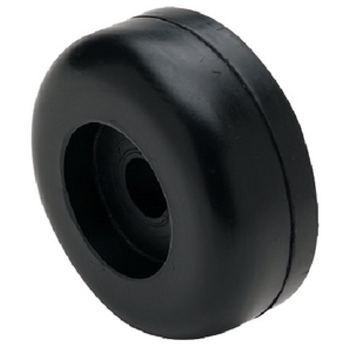3-1/2 Inch Diameter Boat Trailer Black Molded Rubber Keel Roller End Cap