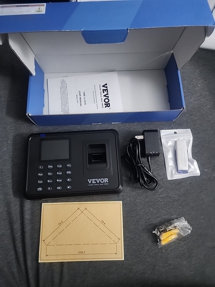 Fingerprint Time Recorder - Professional Biometric - Tested working