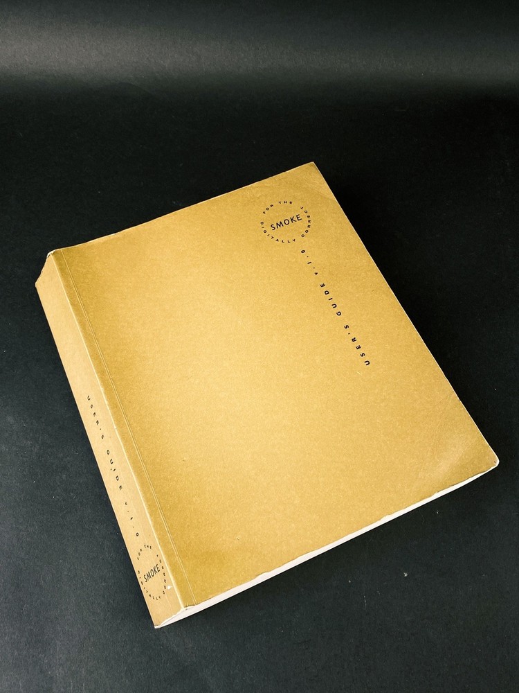 Discreet Logic Smoke User’s Guide Manual Video Editing Post Production Software