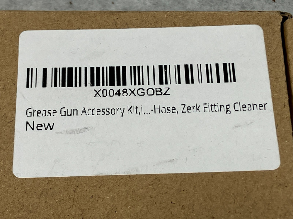 New 7 Piece Grease Gun Accessory Kit