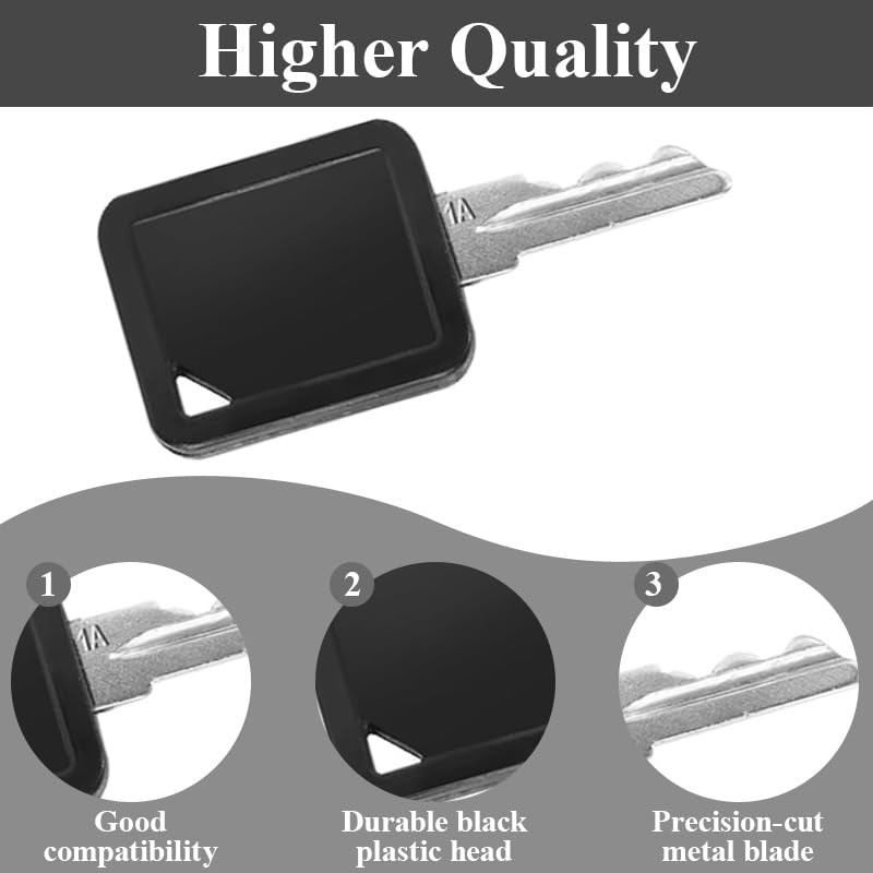 Golf Cart Replacement Key Set Universal Ignition Switch Key Fits Mainstream