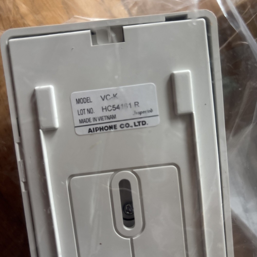 Aiphone Model VC-K Intercom Audio Handset White - NEW In Box