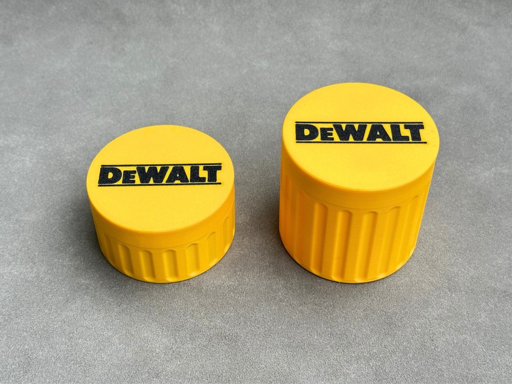 Dewalt Container – Threaded Screw & Parts Storage Box 3D Printed for Tools