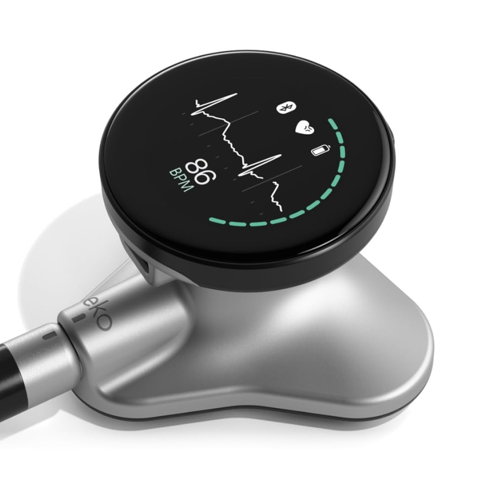 CORE 500™ Digital Stethoscope — 40x Amplification, Active Noise Cancellation, 3-