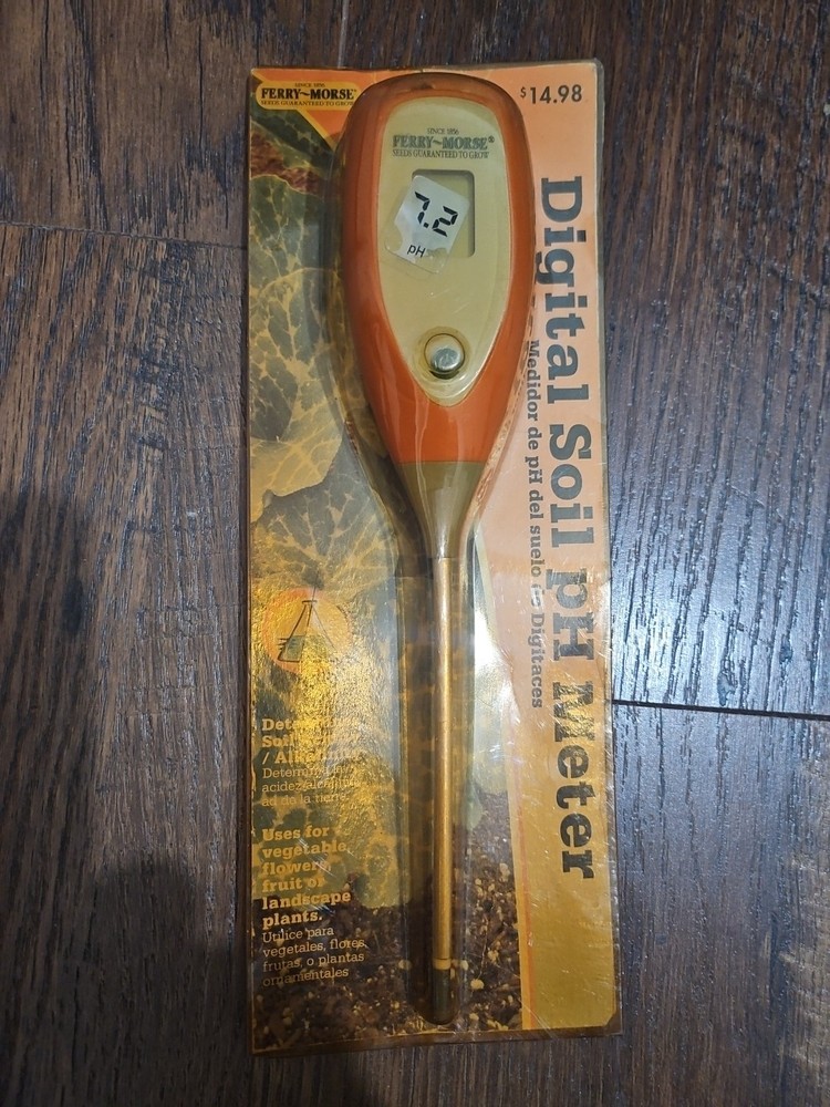 Digital soil ph meter