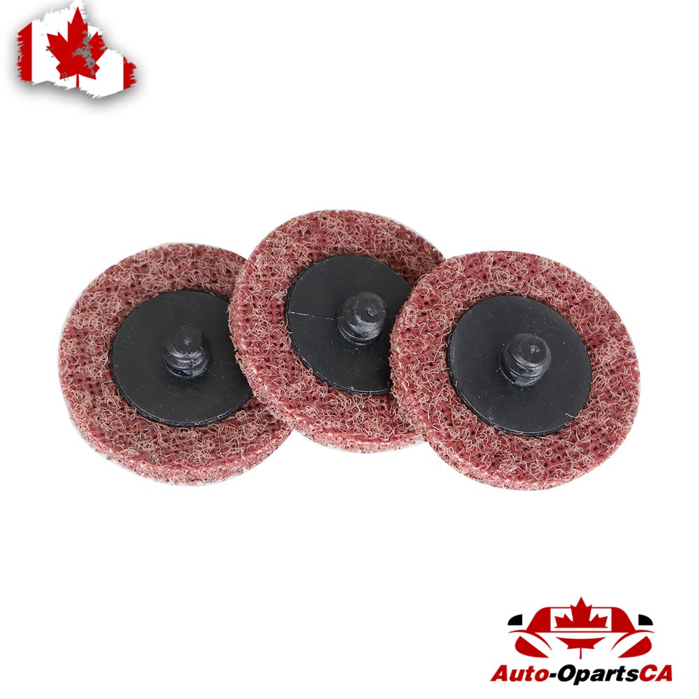 2" Medium Surface Conditioning Discs Roll Lock Grinder Sanding Pads 50Pcs
