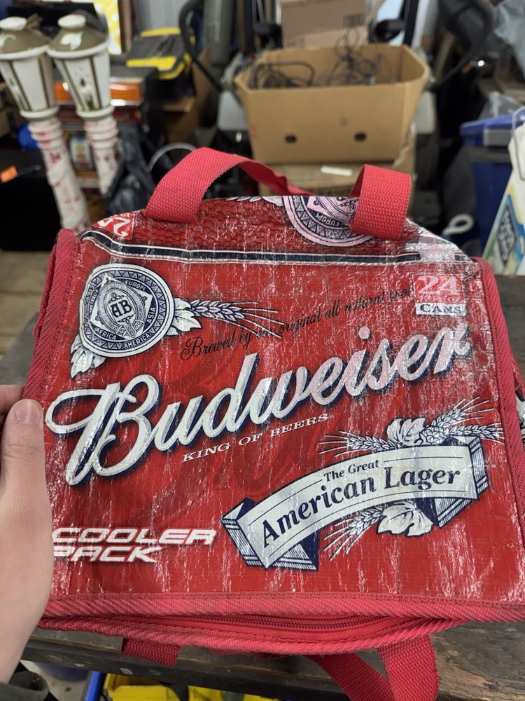 Vintage Budweiser Bag Cooler
