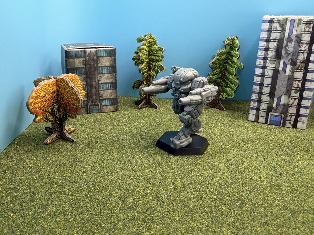 Battletech Flashman Mech Miniature with Alpha Strike And Pilot Cards Catalyst