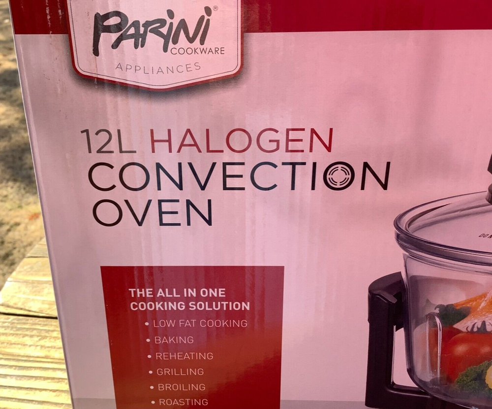 Parini Cookware Convection Oven 12L Halogen 1300 Watts