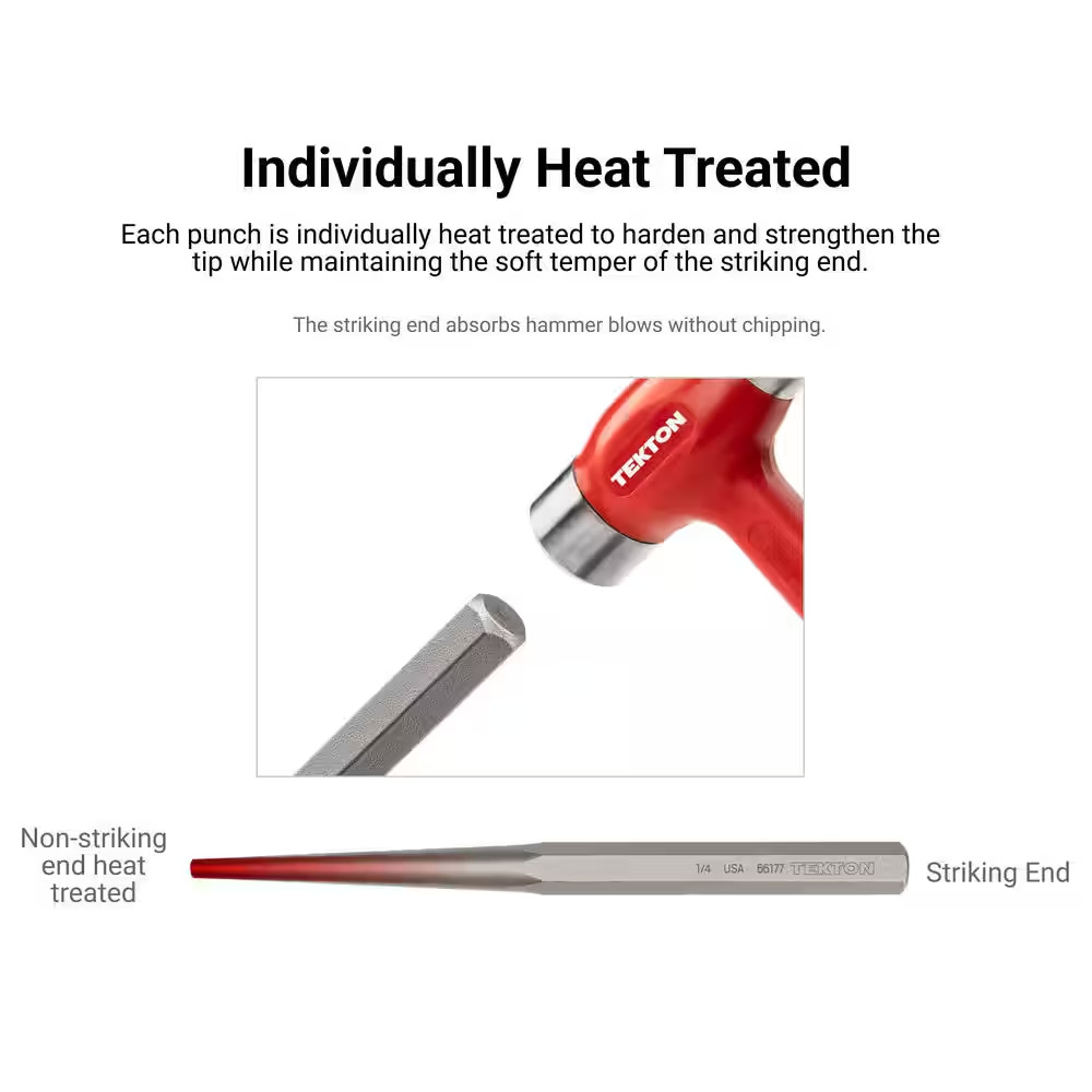 3/16 In. Long Alignment Punch