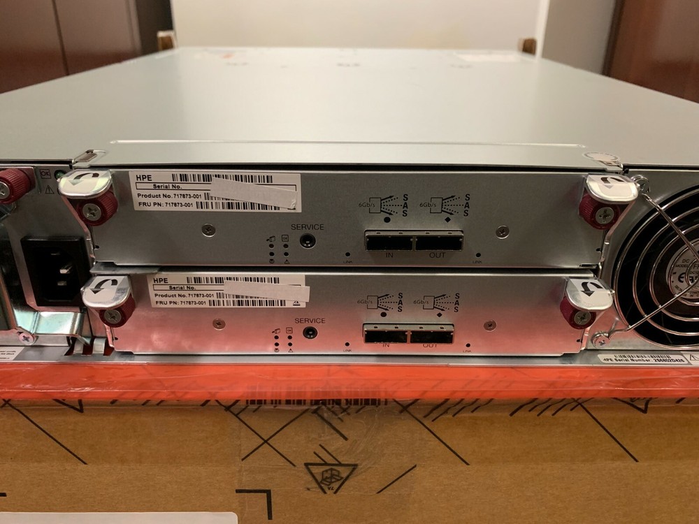 M0S96A HPE MSA Modular Smart Array 2040 LFF Disk Enclosure HPE Retail NEW OPEN