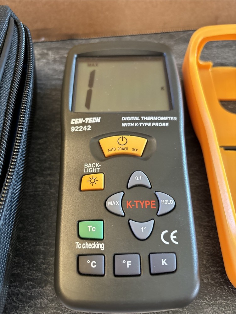 Cen-Tech 92242 Functional Digital Thermometer New #DD