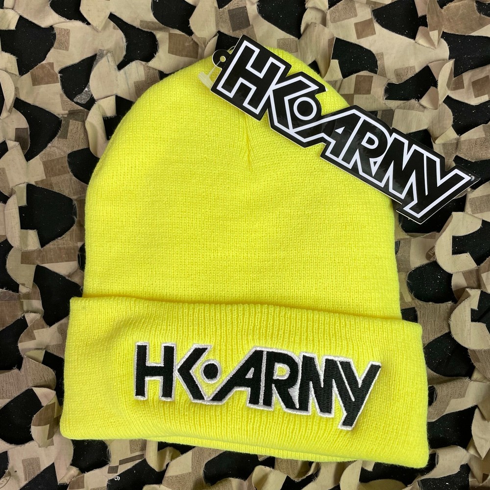 NEW HK Army Beanie - Yellow