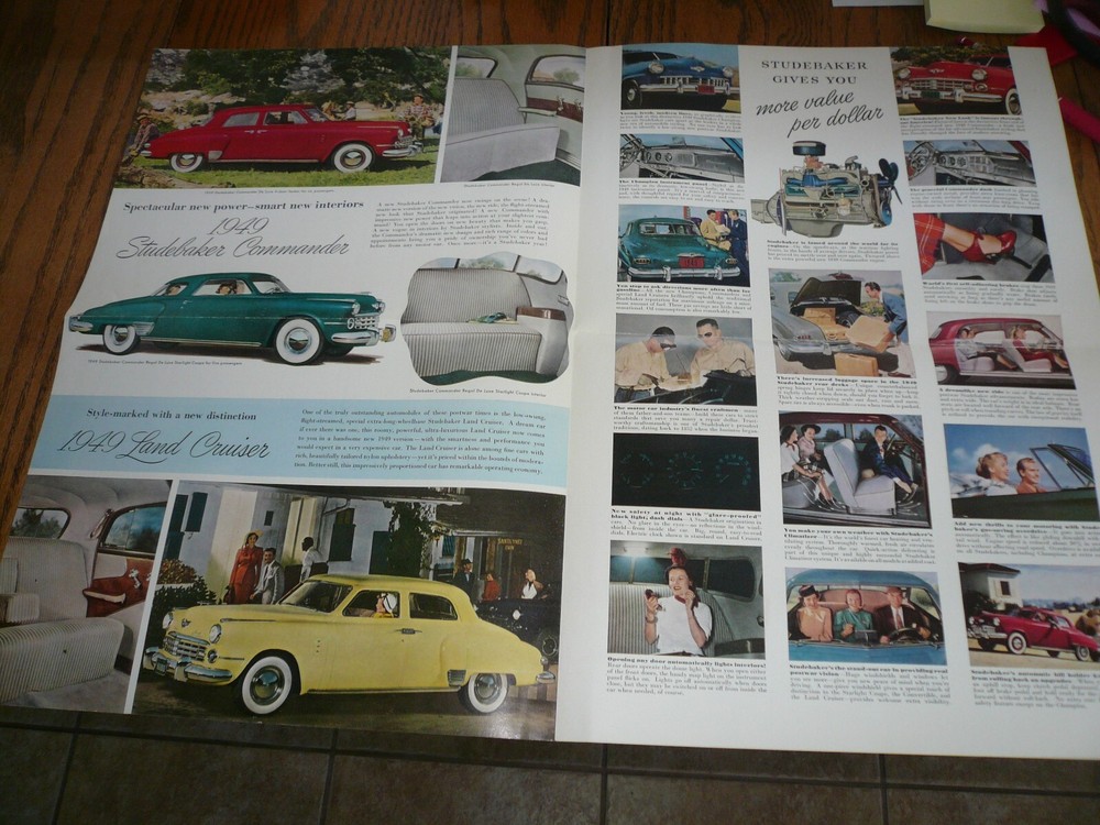 1949 Studebaker Sales Brochure - Vintage