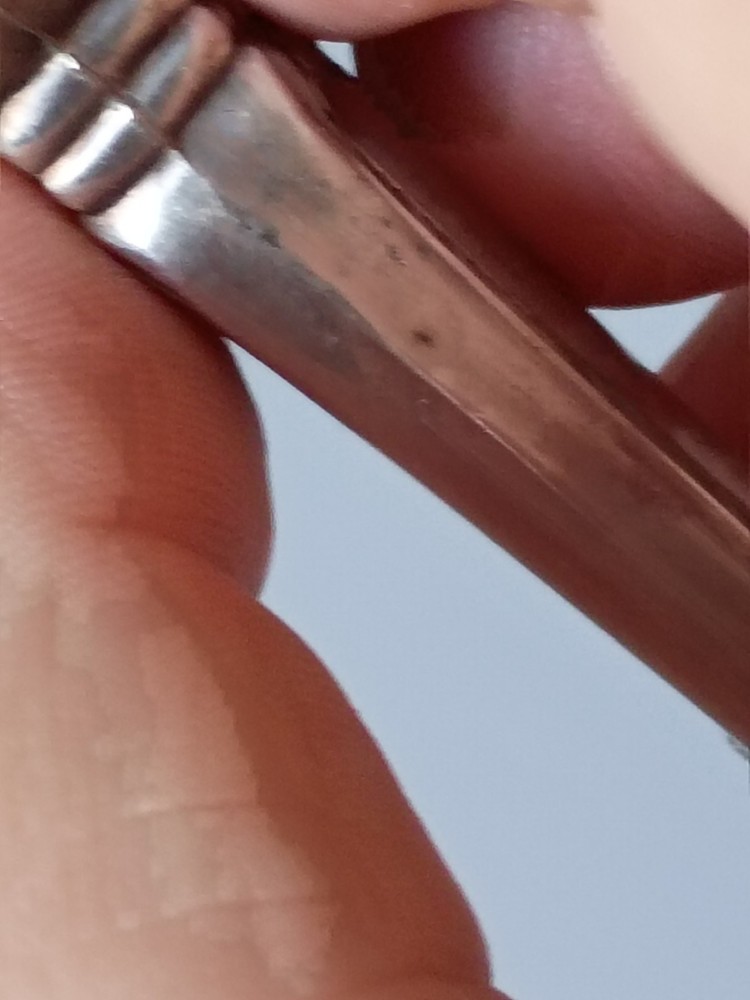 Mid-century Sterling Silver Handled 6 In Bottle Opener