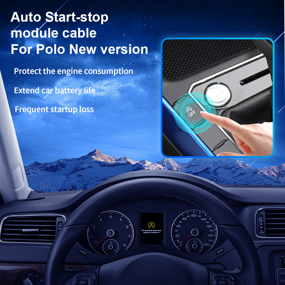 Memory Mode Engine Automatic Start Stop OFF Suppression Cable For VW New Polo