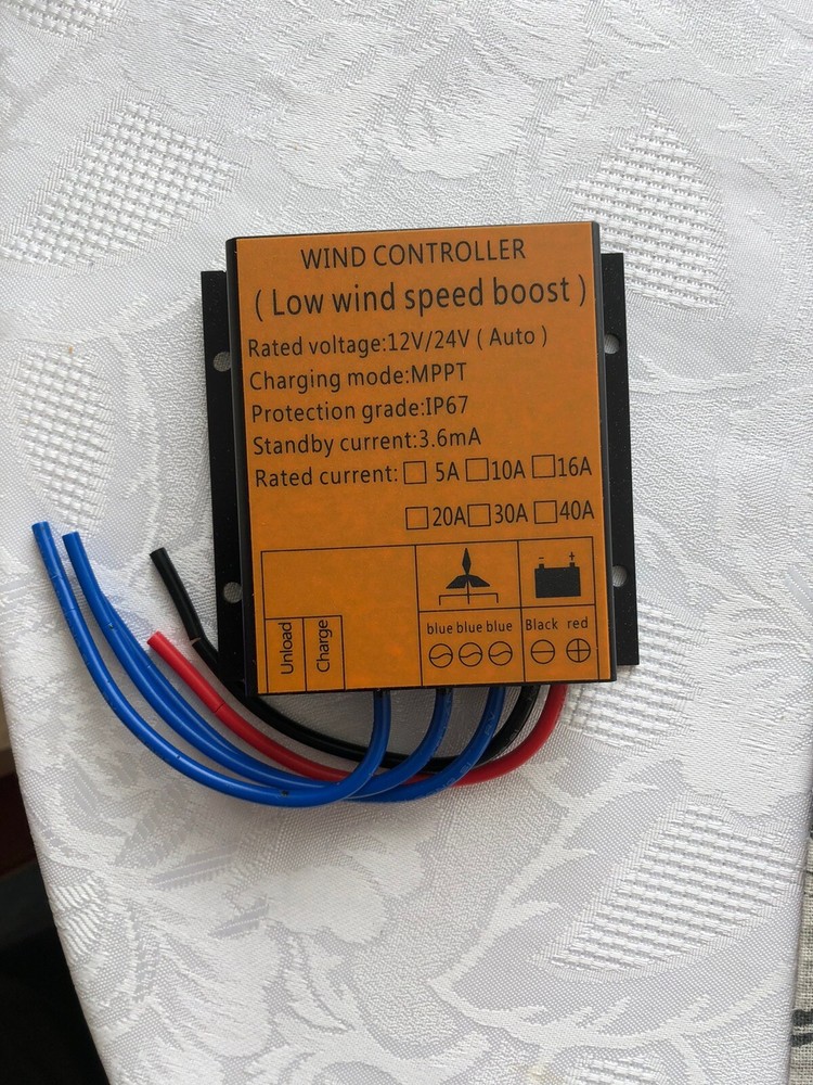 800W MPPT Wind Generator Charge Controller Battery Boost Regulator 12V 24V