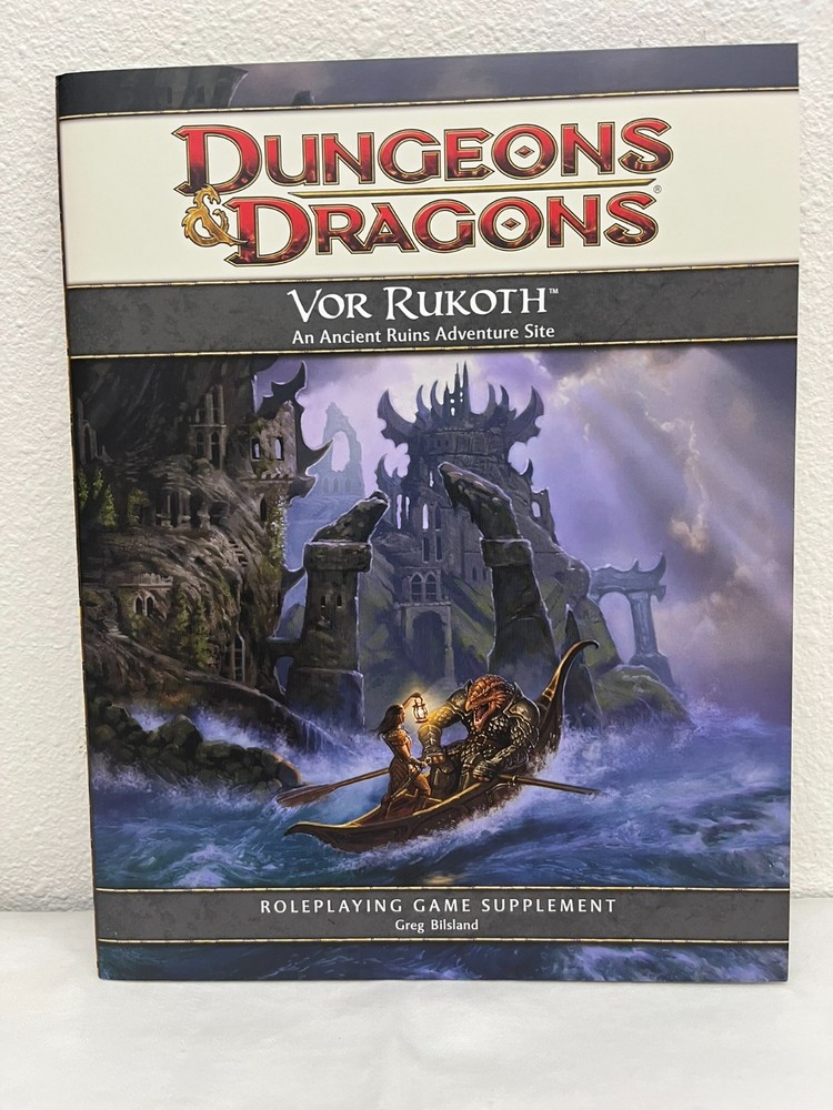 Dungeons and Dragons 4e Vor Rukoth: An Ancient Ruins Adventure Site