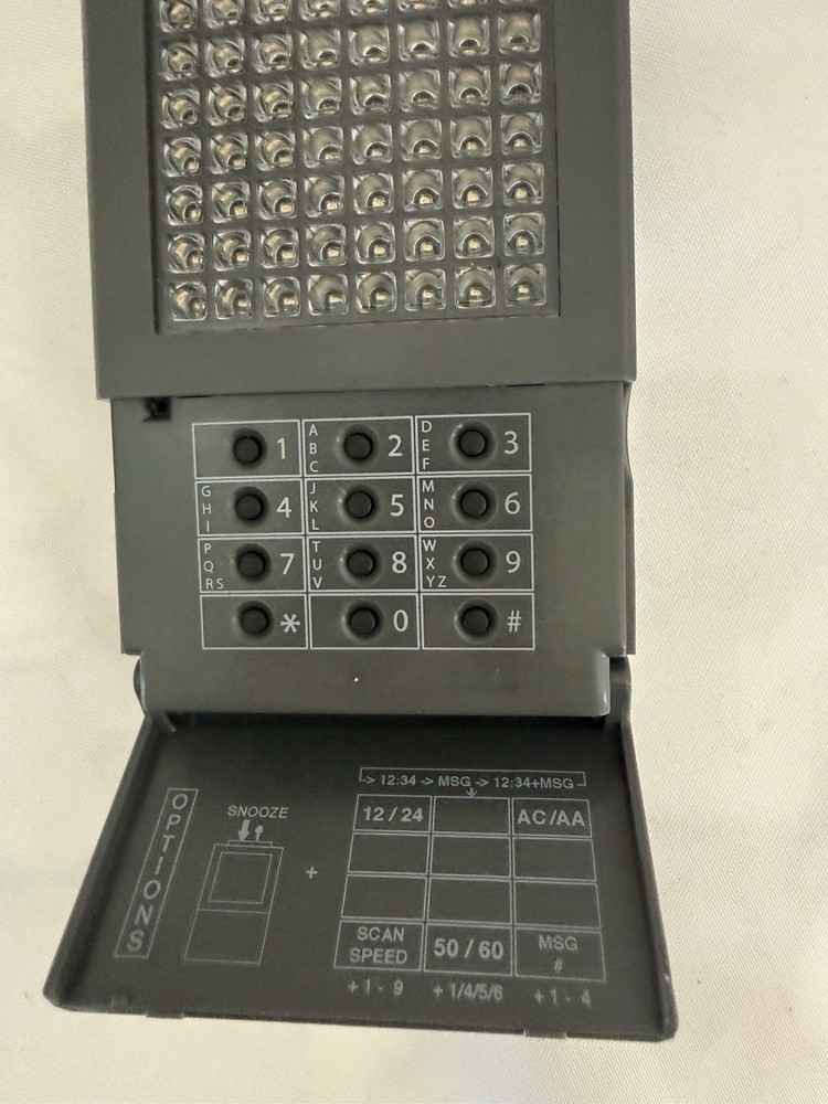 Programmable LED Scrolling Sign-Display Board with 2" x 2" Letters-Orange Color