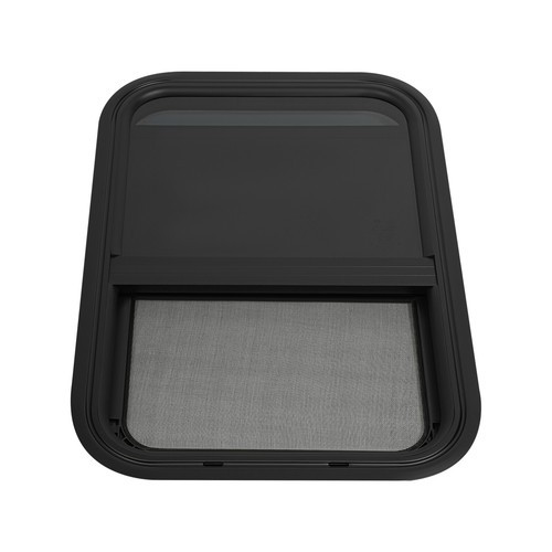 RV Window Slide Window Clip-on Mounting Rectangular Vertical Venting Window