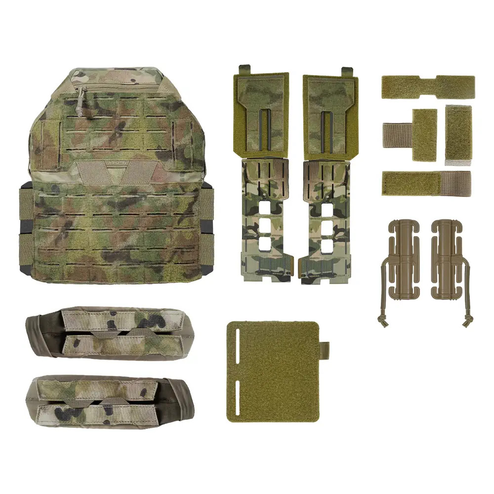 Agilite K-Zero SF Plate Carrier Tactical Vest MOLLE Quick Release MULTICAM