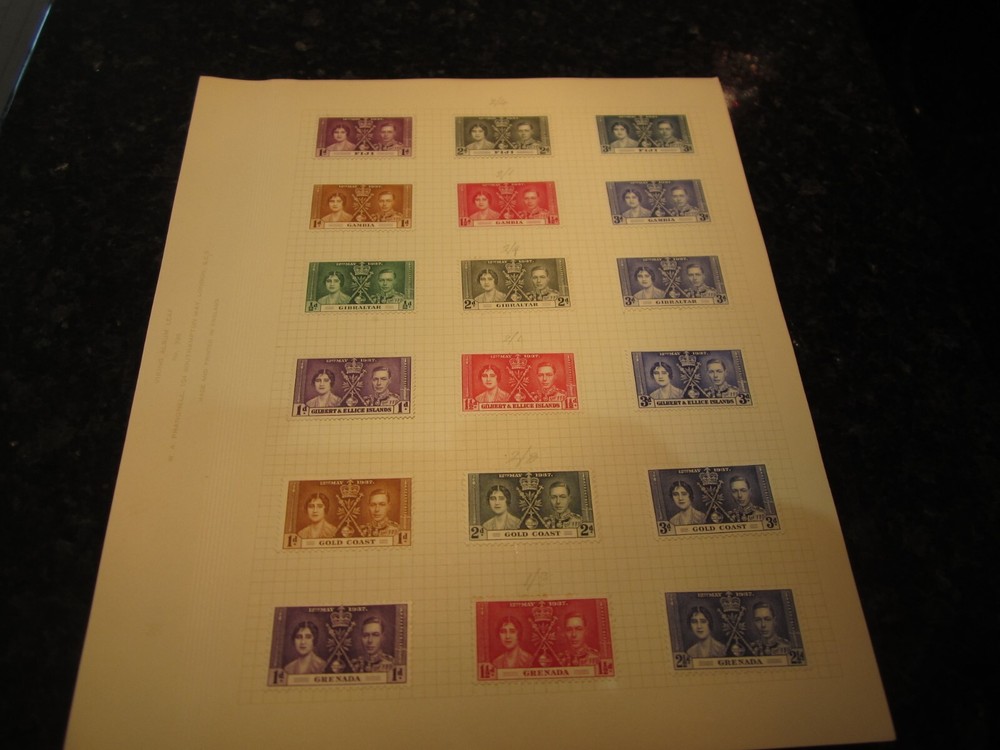 British Commonwealth Stamp Collection - Mostly Mint - 10 Pages