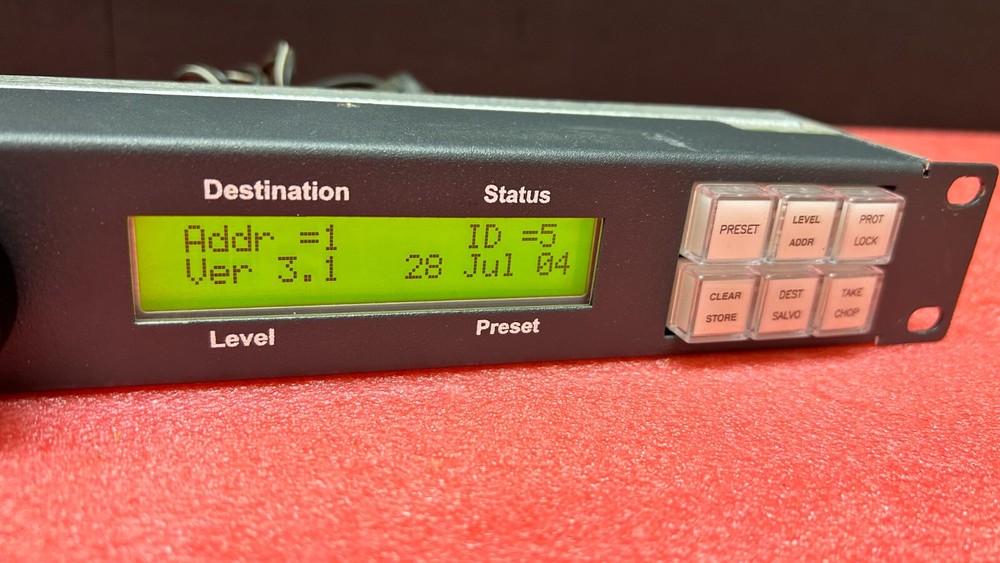 Pesa RCP-XY Routing Switcher Rotary Control Panel