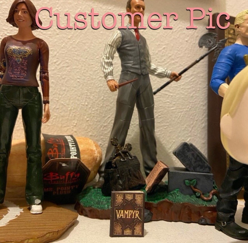 VAMPYR SLAYERS HANDBOOK 1:12 Scale Miniature Readable Illustrated Book
