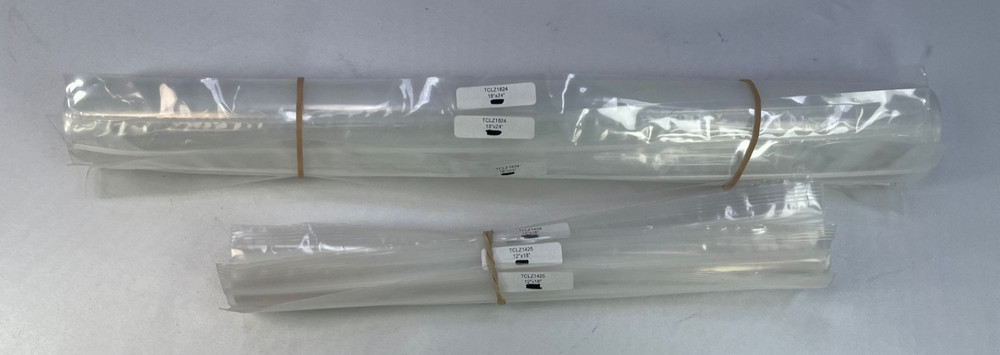 Plastic Tansparent Plan Covers - 8 pc Bundle! 18x24", 18x12"