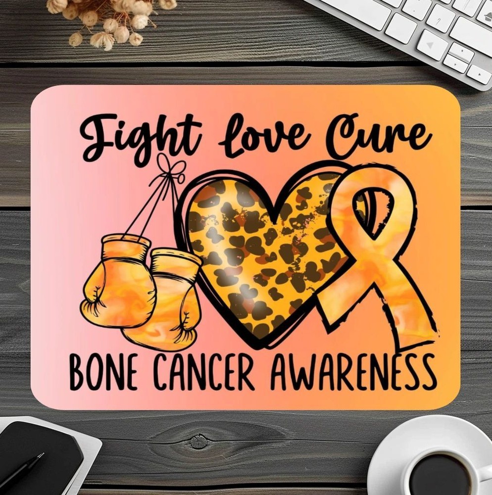 Bone Cancer Awareness Mouse Pad