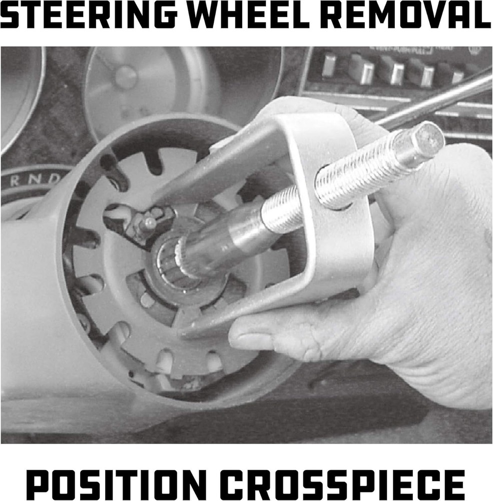 Master Steering Wheel & Lock Plate Remover Tool Set Installation Kit Puller Kit