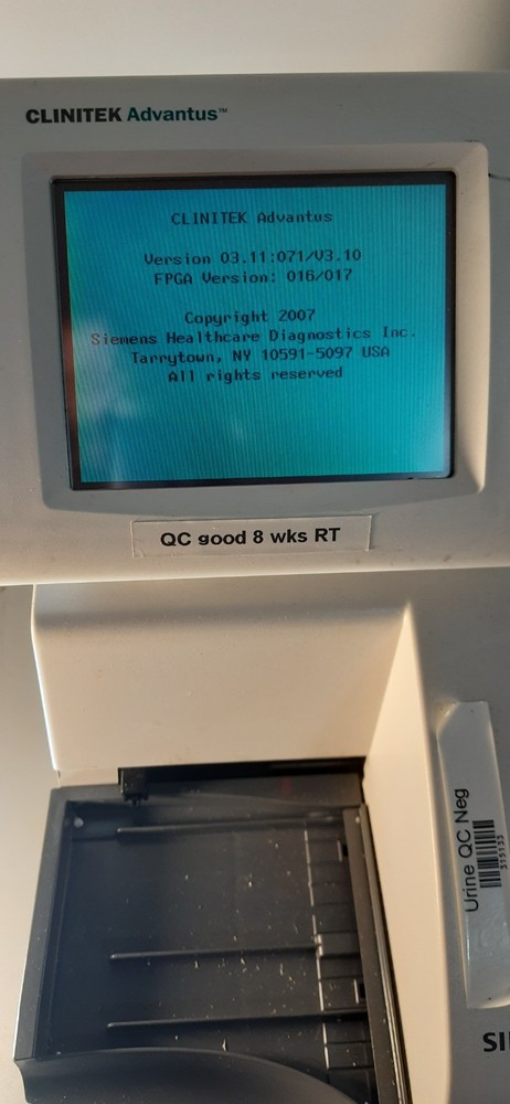 Siemens Clinitek Advantus Analyzer