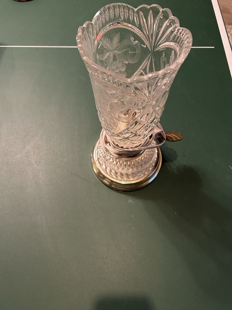 Vintage Crystal Lamp