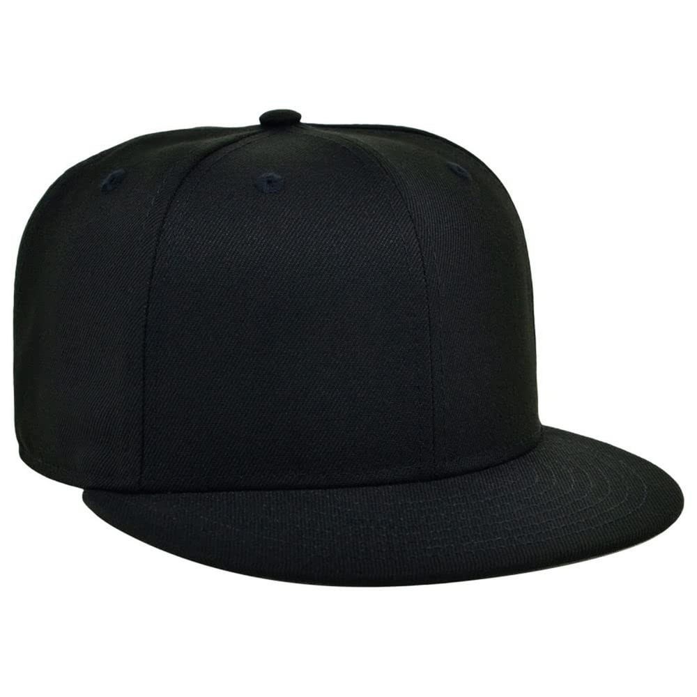 Lids Blank Dime Adjustable Snapback Hat One Size Black
