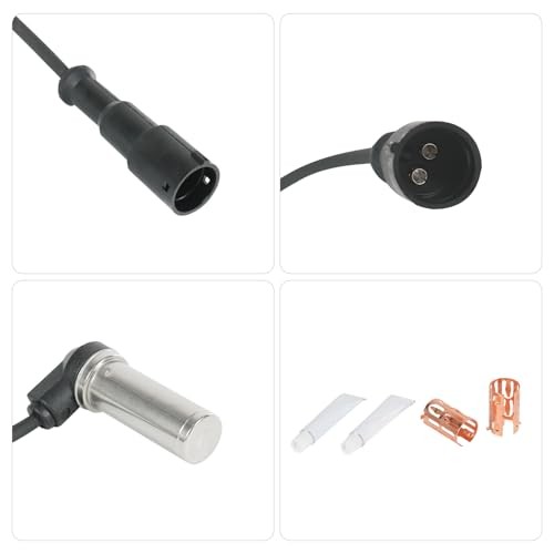 RUIANOMG ABS Wheel Speed Sensor 2 PCS Replacement for Wabco 4410328140