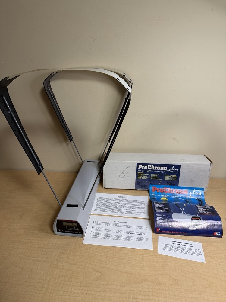 Prochrono Plus Chronograph Competition Velocity Electronics + Box VG Tested