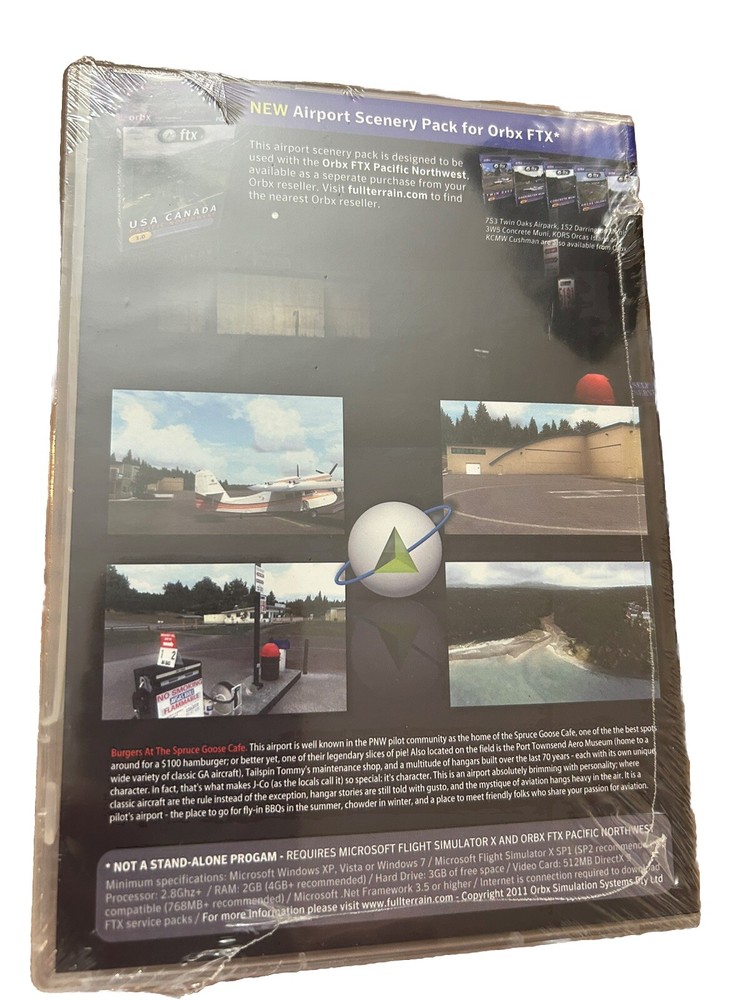 Orbx FTX : Jefferson County, New Sealed PCDVD - Flight Simulator X