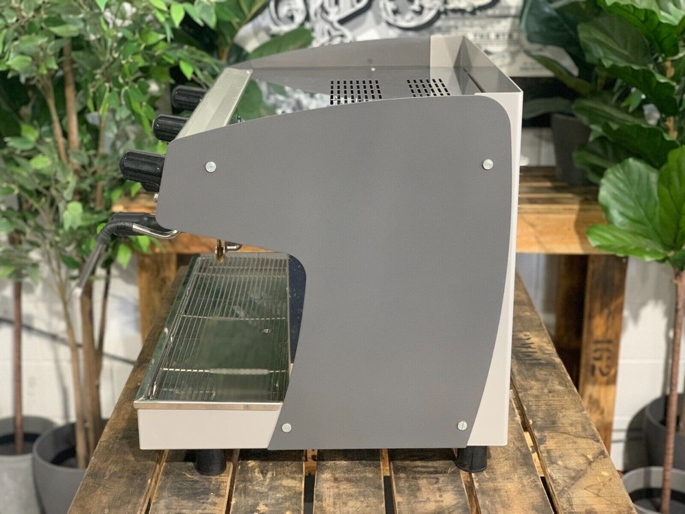 CARIMALI PRATICA E2 2 GROUP HIGH CUP GREY ESPRESSO COFFEE MACHINE