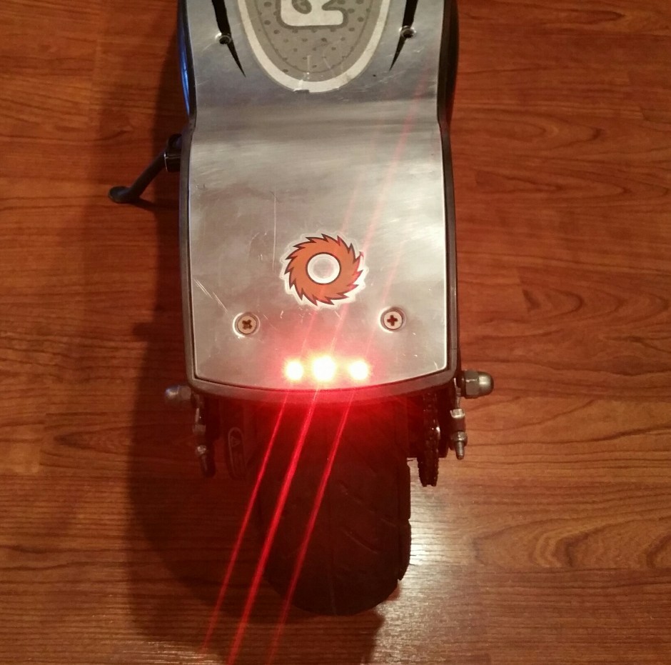 Razor controller and throttle Variable Speed Kit - Tail or Brake light AD ON KIT