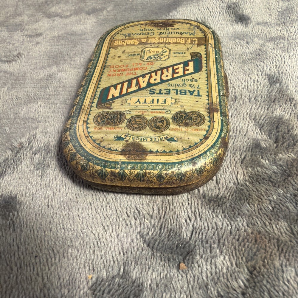 Nice Graphics Colorful Ferratin Tin Manheim Germany